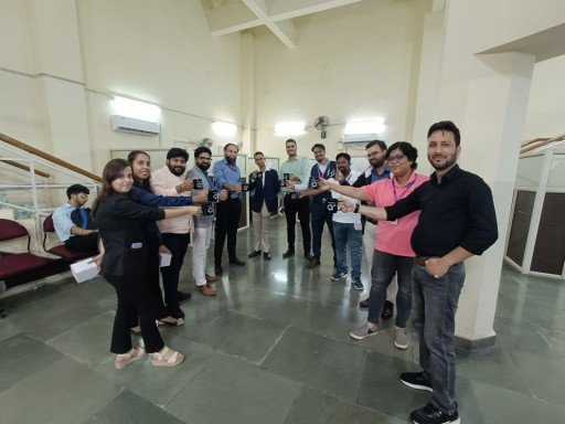 Nancy with team